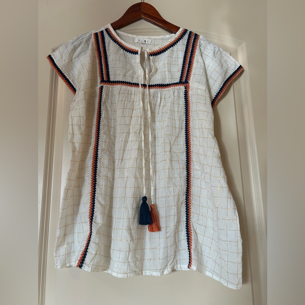 THML Size Small Embroidered top.  GUC